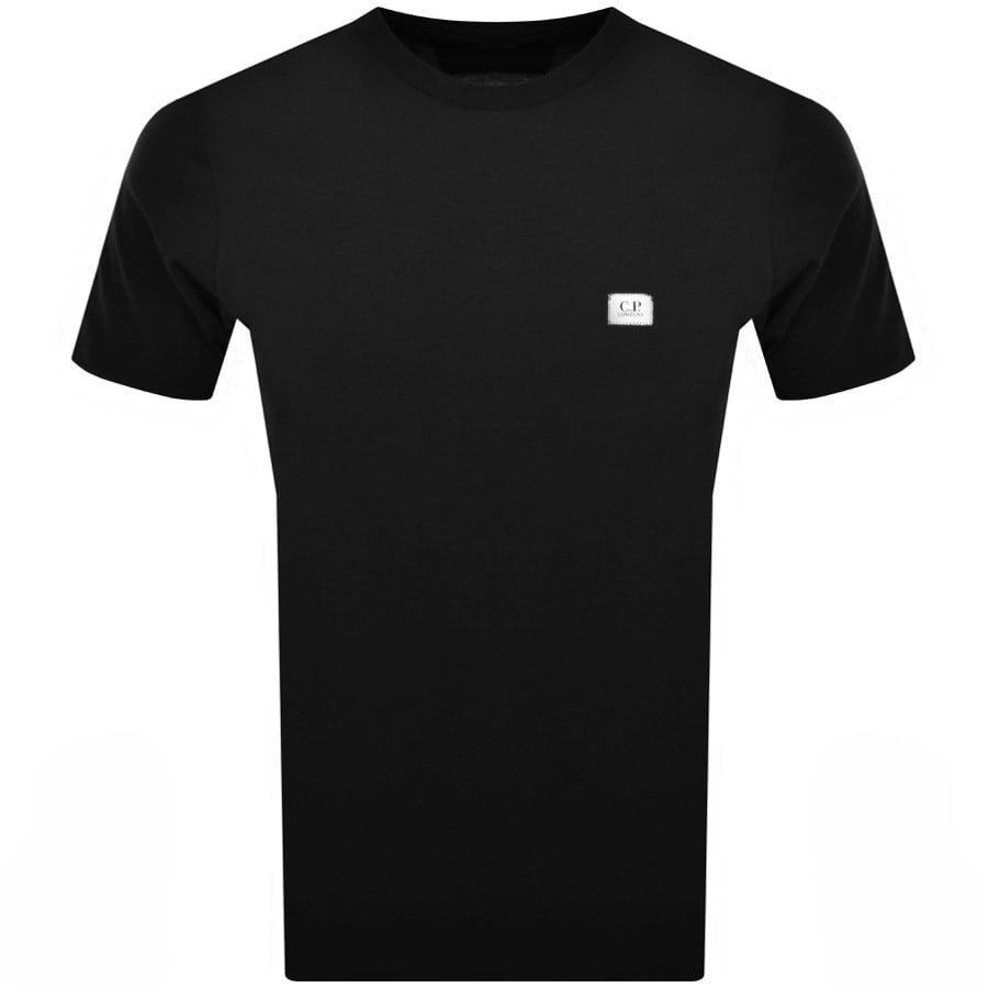 CP Company Logo T Shirt Black | Mainline Menswear