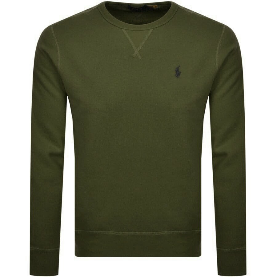 Alternative Image for ProductRalph Lauren Crew Neck Sweatshirt Green1