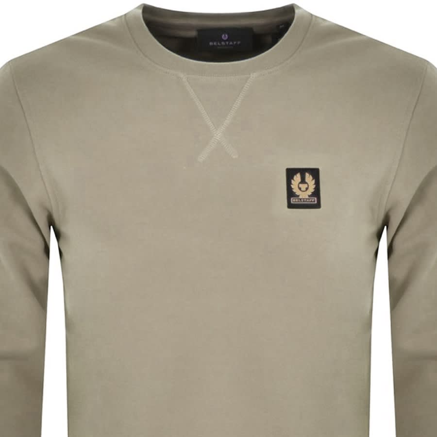 Alternative Image for ProductBelstaff Crew Neck Sweatshirt Beige2