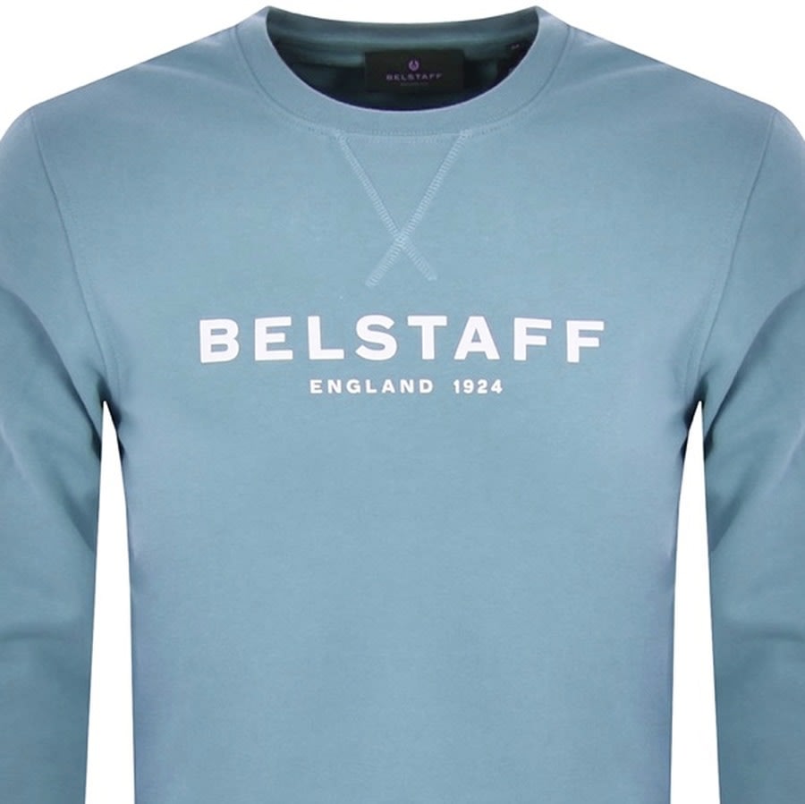 Alternative Image for ProductBelstaff Crew Neck Sweatshirt Blue2