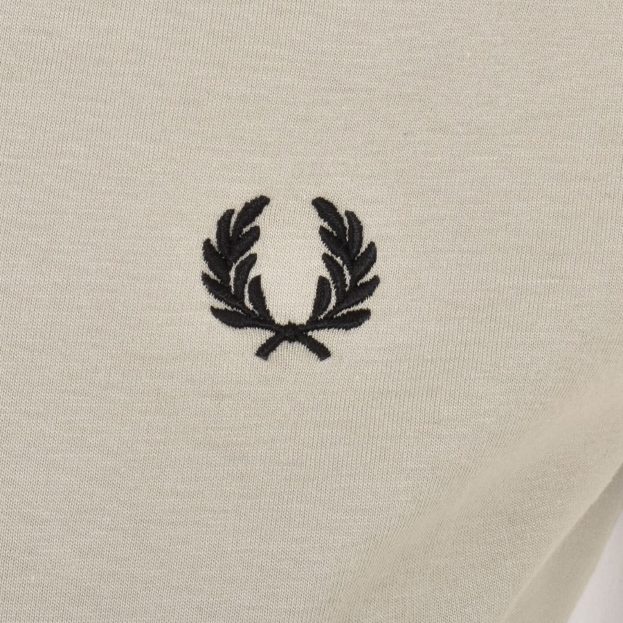 Alternative Image for ProductFred Perry Bold Stripe T Shirt Black3