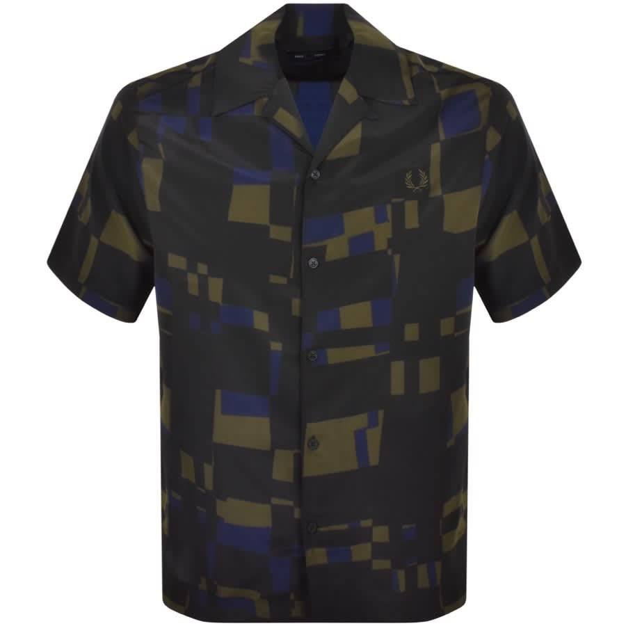 Mens fred perry short sleeve shirt clearance