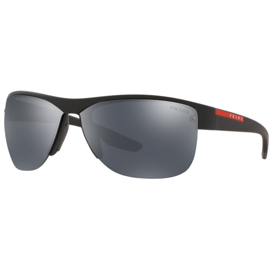 Prada Linea Rossa Sunglasses Black | Mainline Menswear