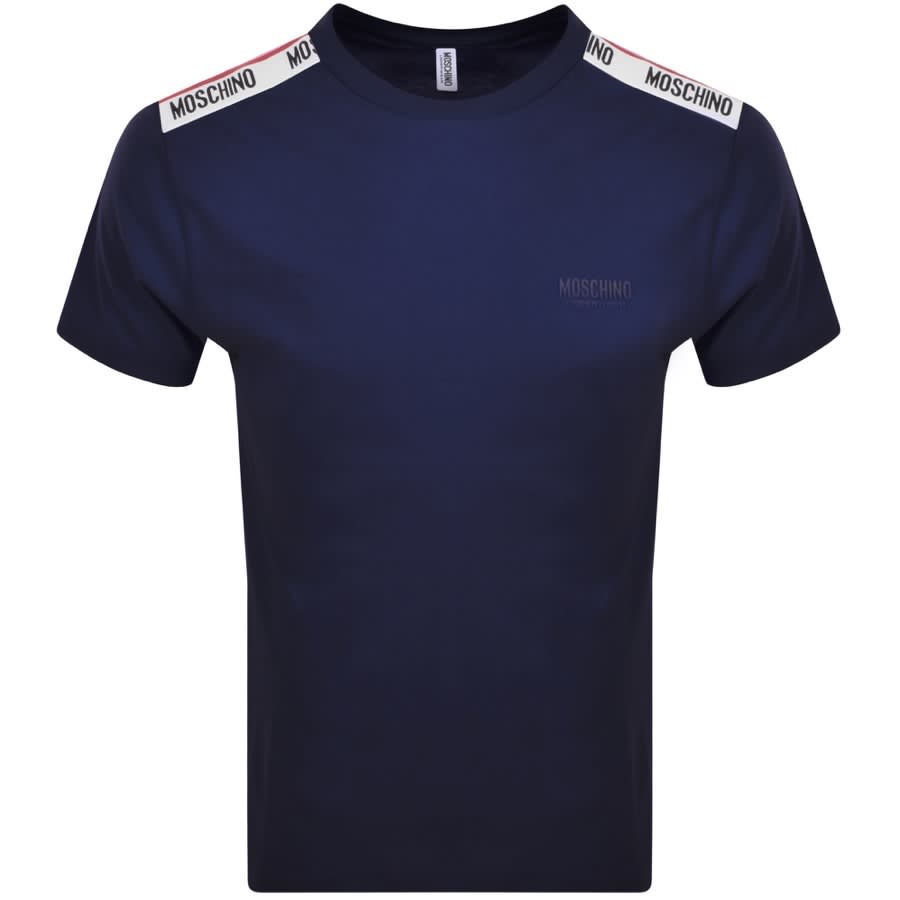 Moschino Taped Logo Short Sleeved T 