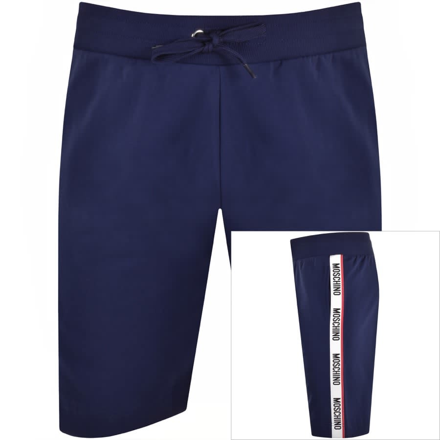 navy moschino shorts