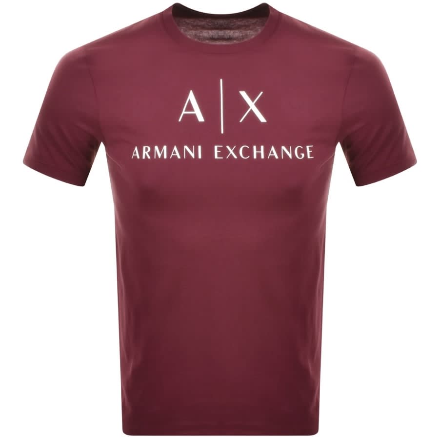 Top 59+ imagen armani exchange burgundy shirt