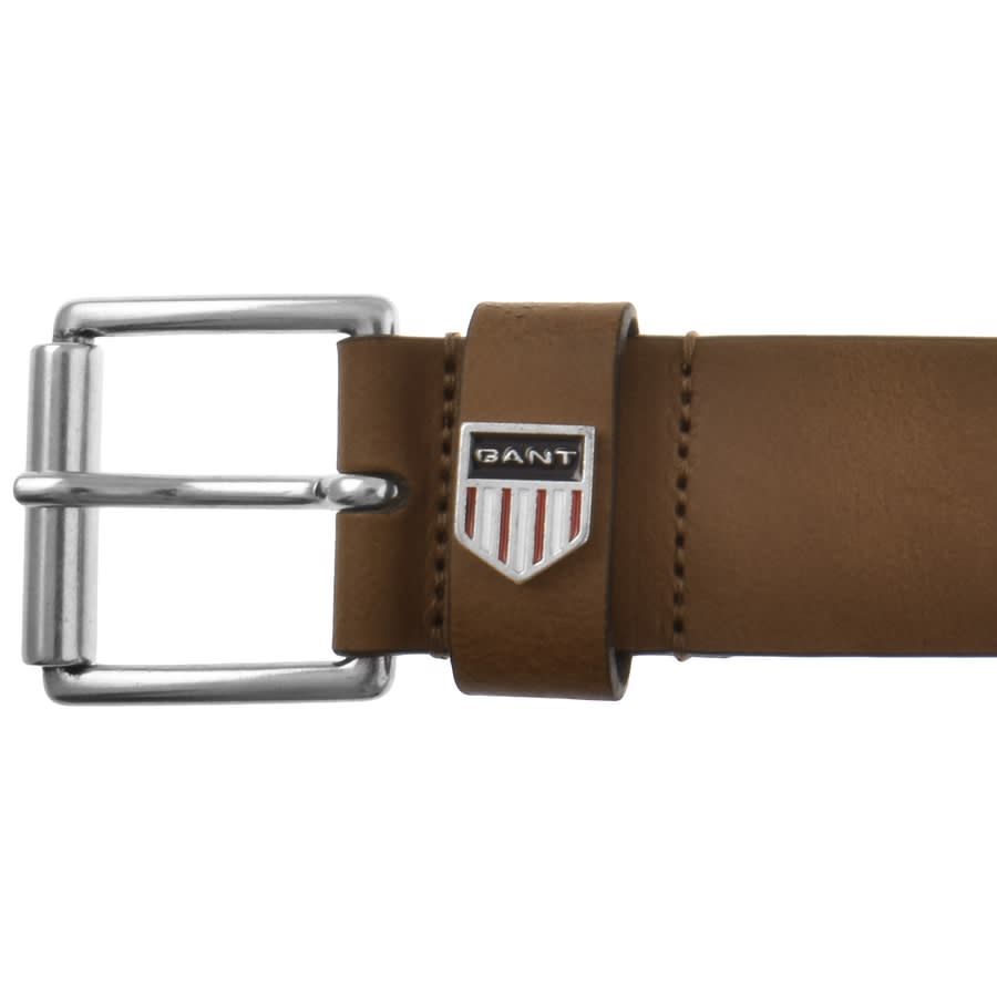 Alternative Image for ProductGant Retro Shield Logo Belt Brown3