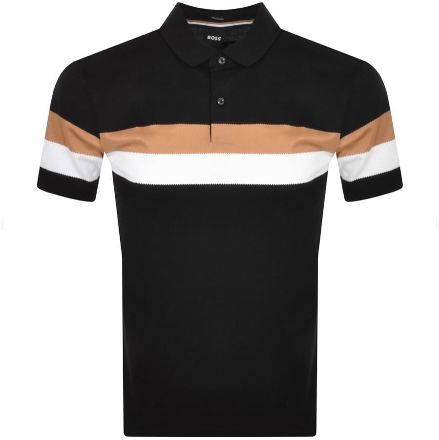 Boss Mercerised Pack 29 Polo Shirt Colour : Black, Size : Large