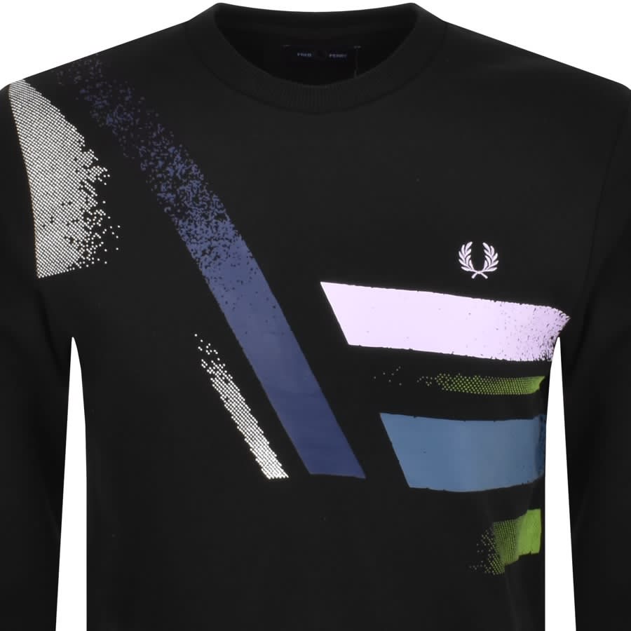 Fred perry abstract sweatshirt clearance