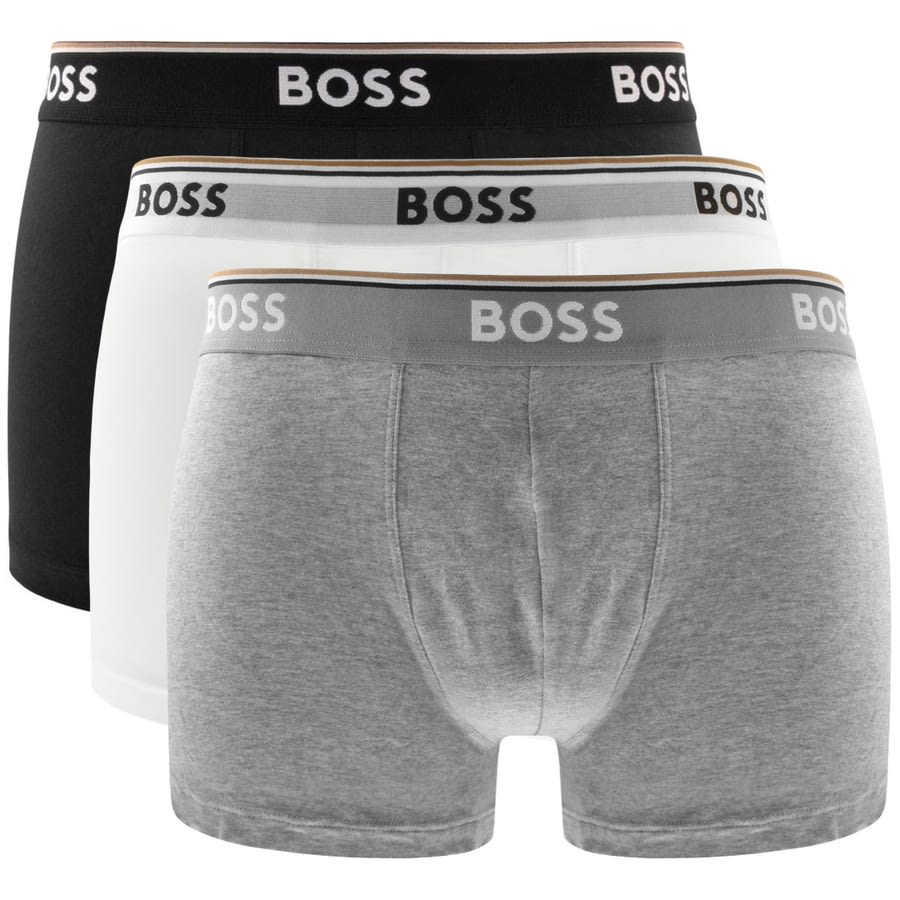 BOSS Underwear 3 Pack Trunks | Mainline Menswear