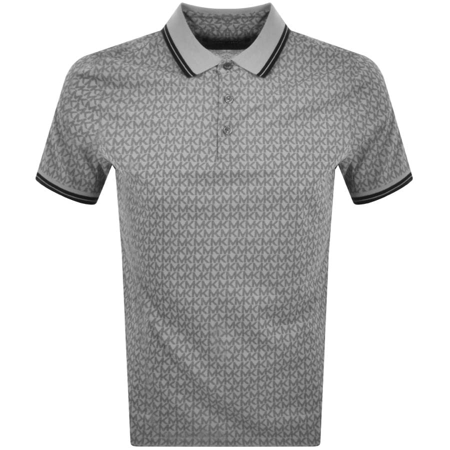 Michael Kors Greenwich Polo T Shirt Grey | Mainline Menswear