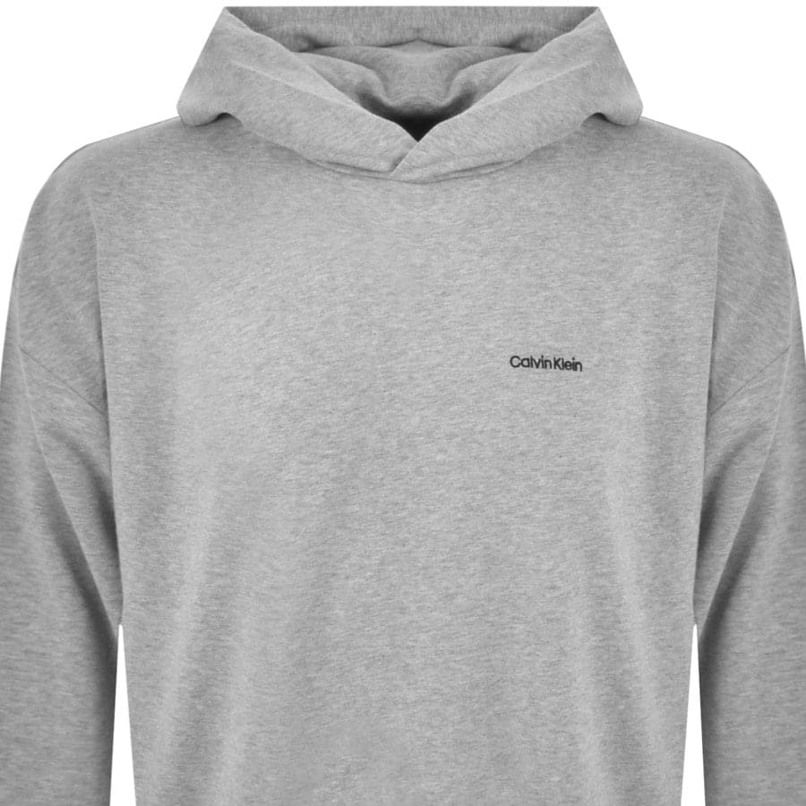Alternative Image for ProductCalvin Klein Lounge Logo Hoodie Grey2