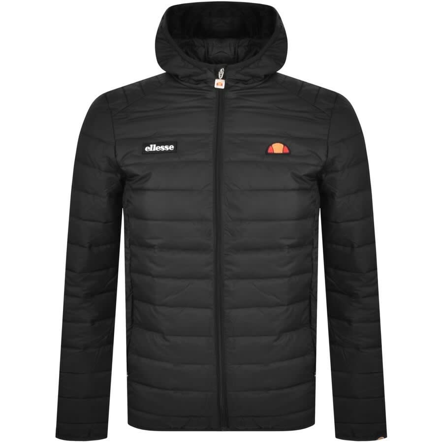 Ellesse Men's Lombardy Padded Jacket, Black, X-Small at