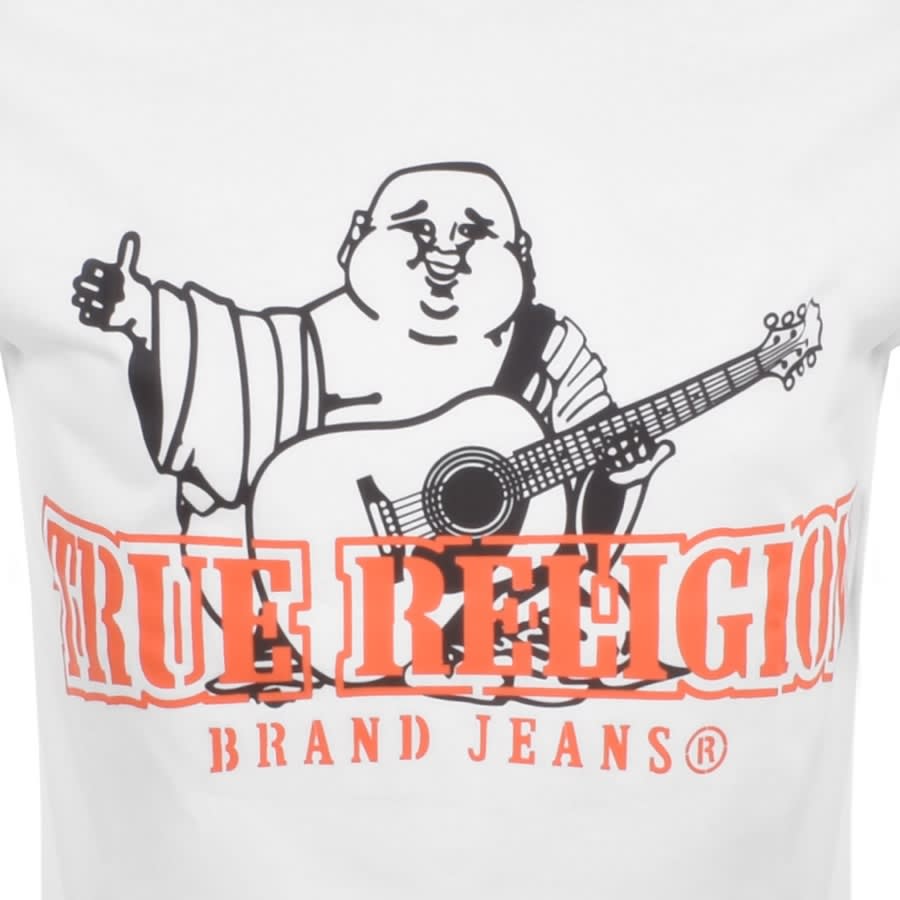 Alternative Image for ProductTrue Religion Buddha Stencil T Shirt White3