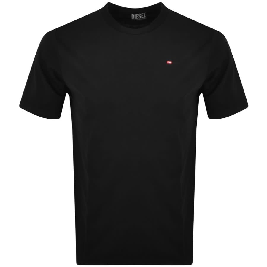 Diesel T Just Microdiv T Shirt Black | Mainline Menswear