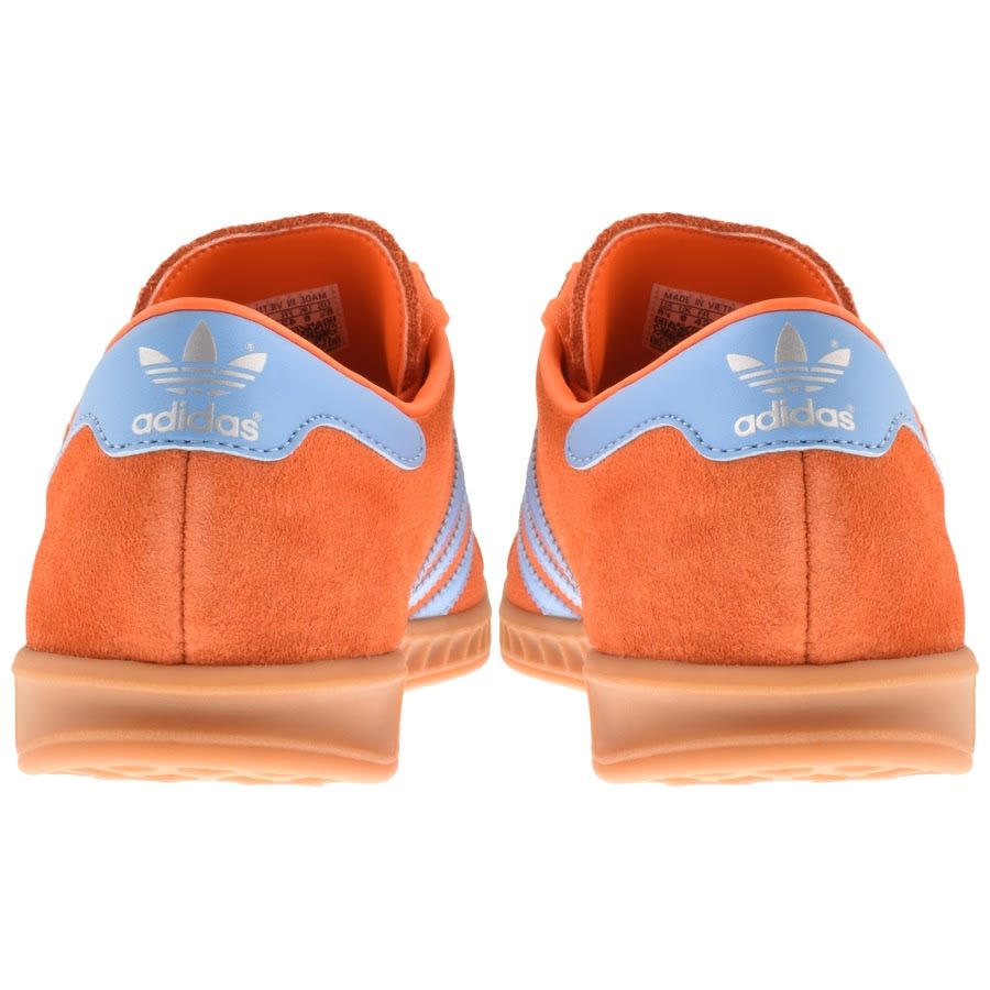 Alternative Image for Productadidas Originals Hamburg Trainers Orange2