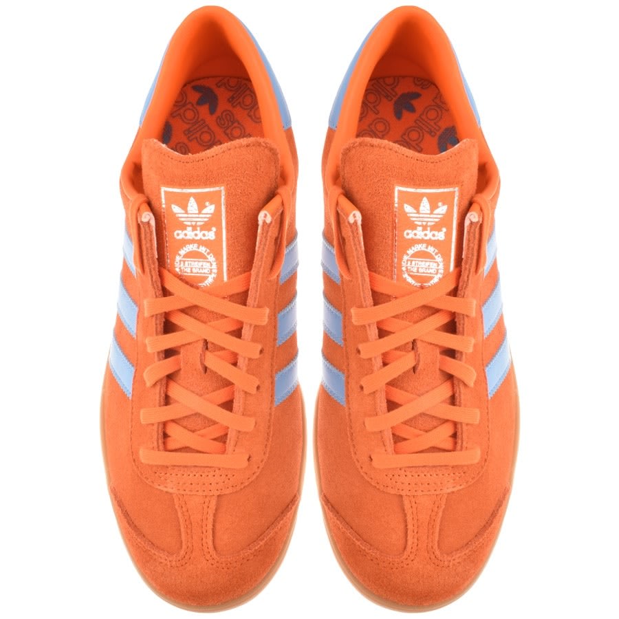 Alternative Image for Productadidas Originals Hamburg Trainers Orange3