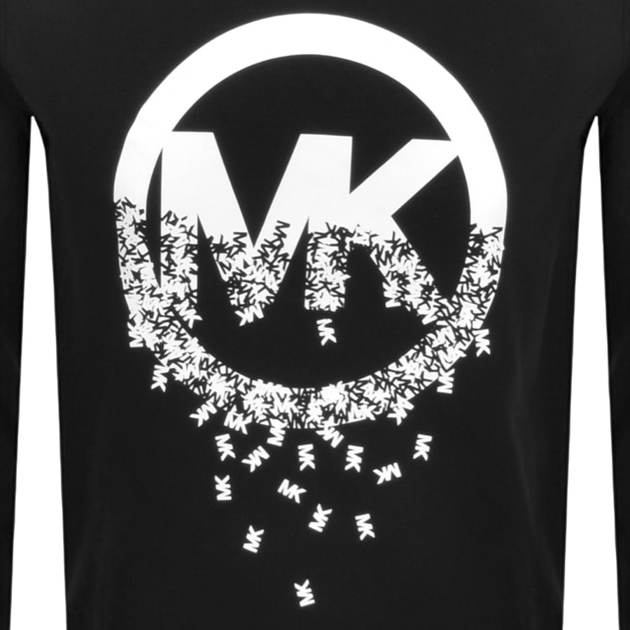 Michael Kors Drip Logo Sweatshirt Black | Mainline Menswear