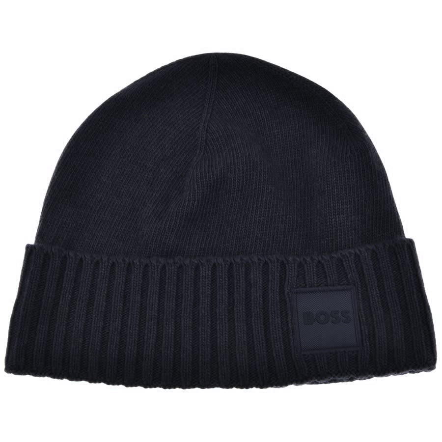 Hugo BOSS Kaios Beanie Navy Mainline Menswear