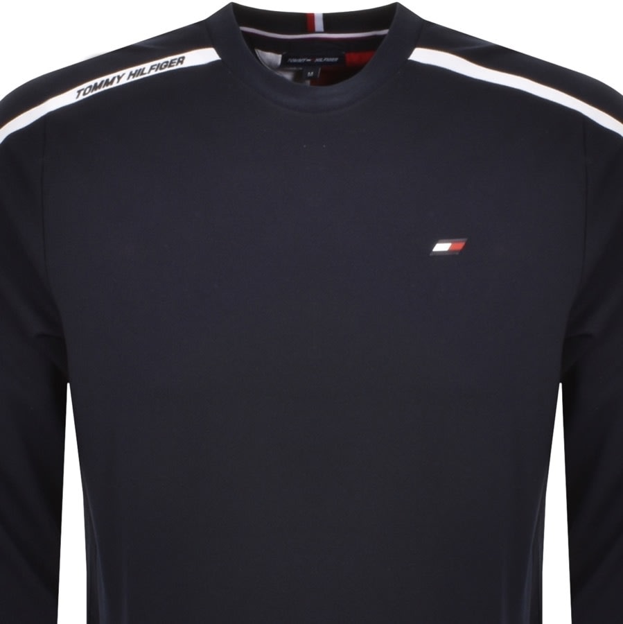 Alternative Image for ProductTommy Hilfiger Trim Sweatshirt Navy2