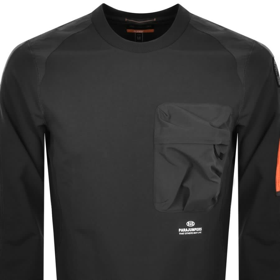 Alternative Image for ProductParajumpers Sabre Sweatshirt Black2