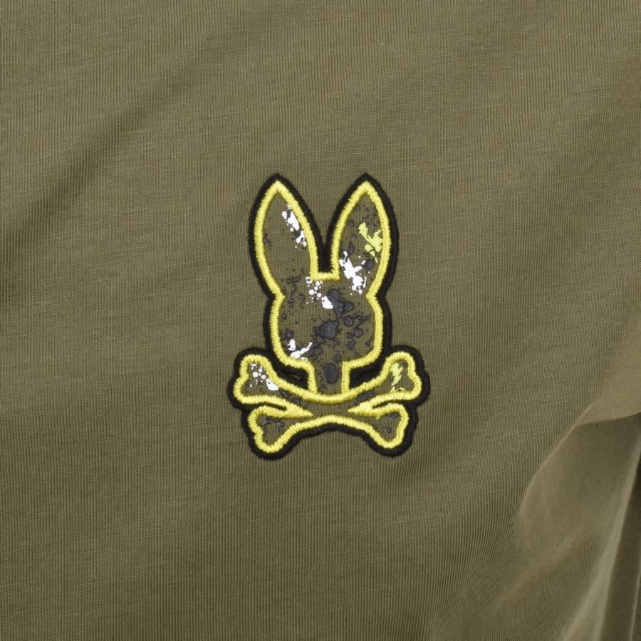 Alternative Image for ProductPsycho Bunny Logo Short Sleeve Polo Shirt Green3