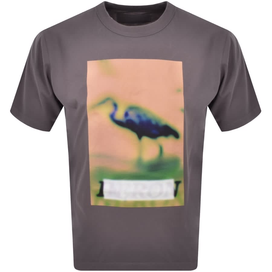 Main Product Image for Heron Preston Heron Censored Logo T Shirt Grey