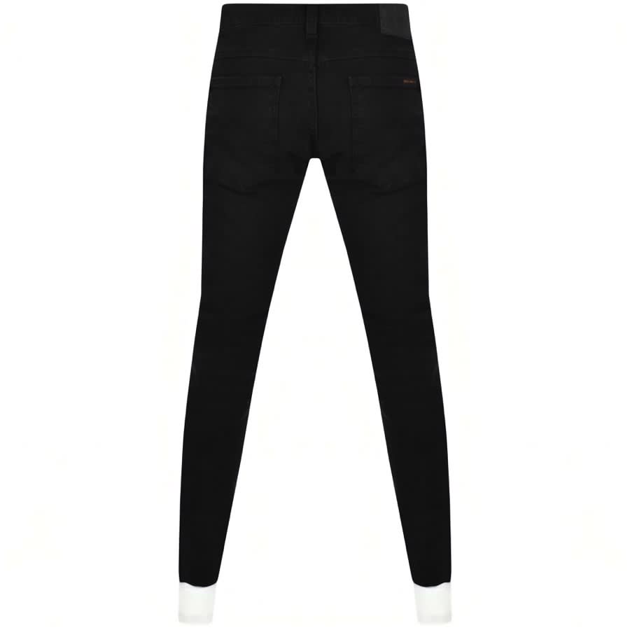 Girls in tight black jeans sales