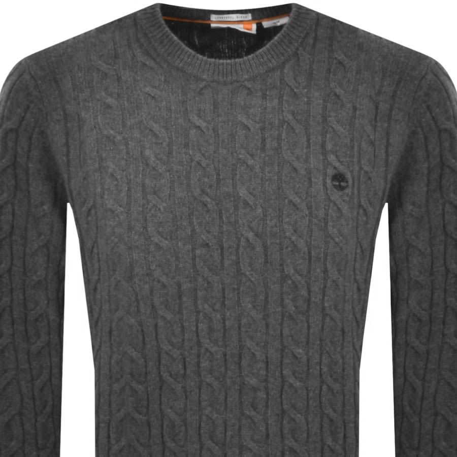 Alternative Image for ProductTimberland Crew Neck Logo Sweatshirt Grey2