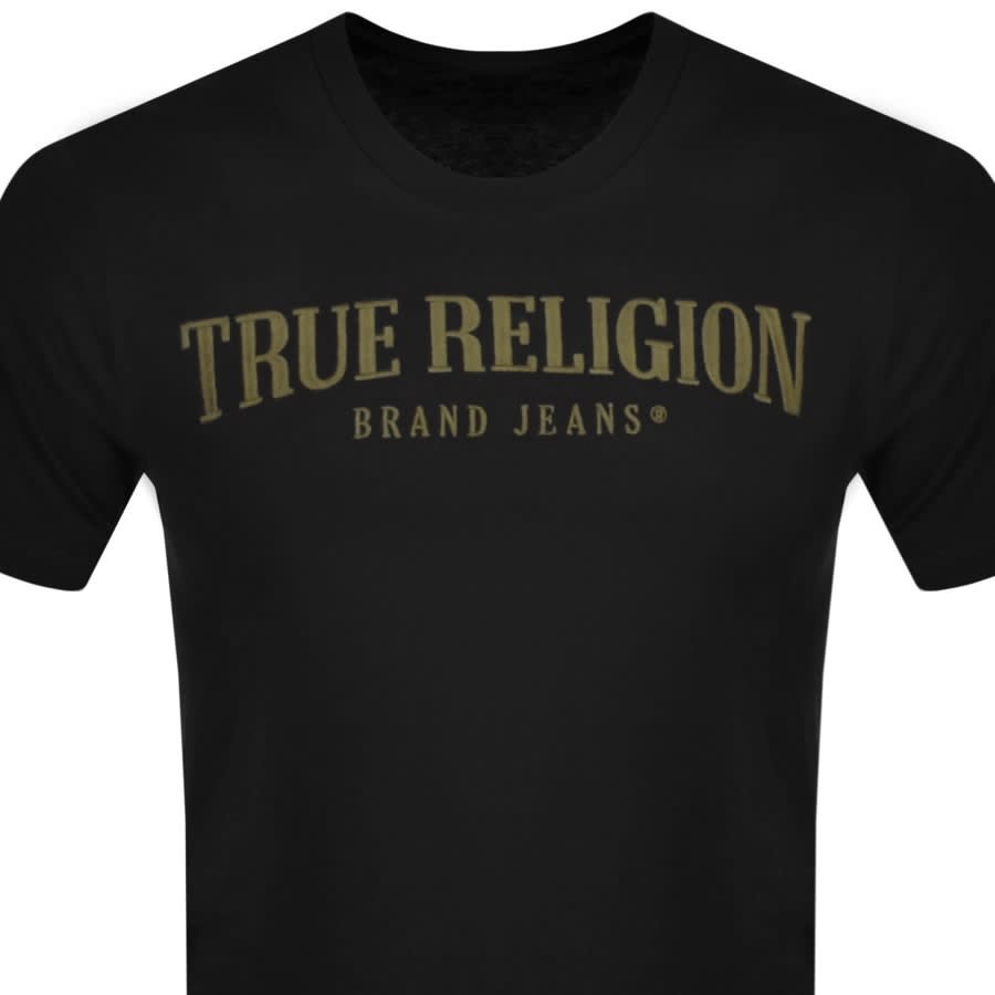 Alternative Image for ProductTrue Religion Logo T Shirt Black2