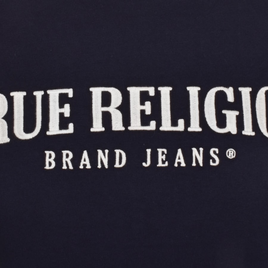 Alternative Image for ProductTrue Religion Logo T Shirt In Navy3