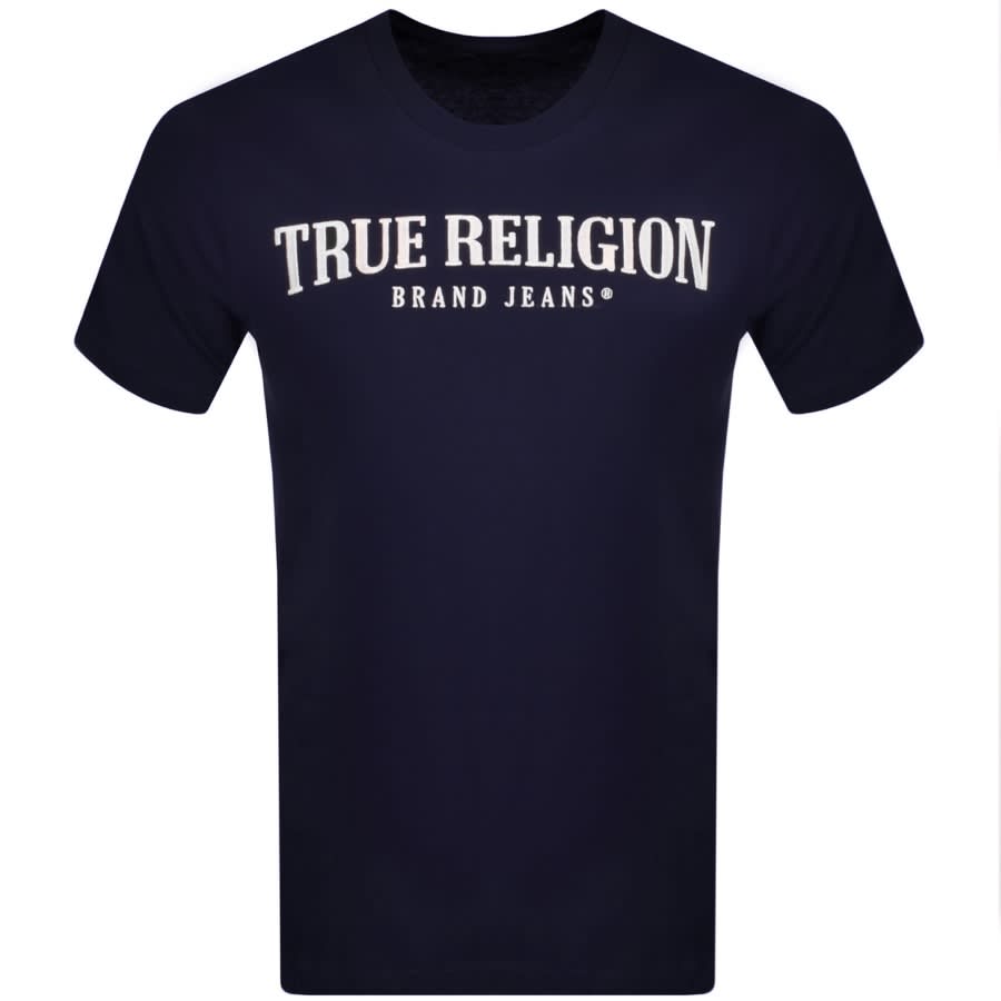 Main Product Image for True Religion Logo T Shirt In Navy