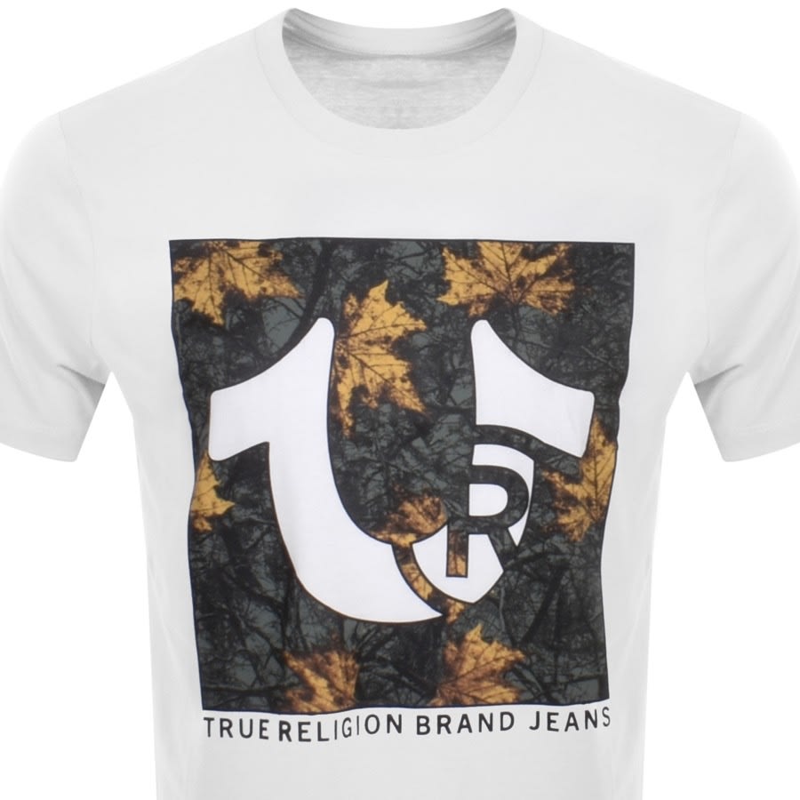 Alternative Image for ProductTrue Religion Relaxed Leaftree T Shirt White2