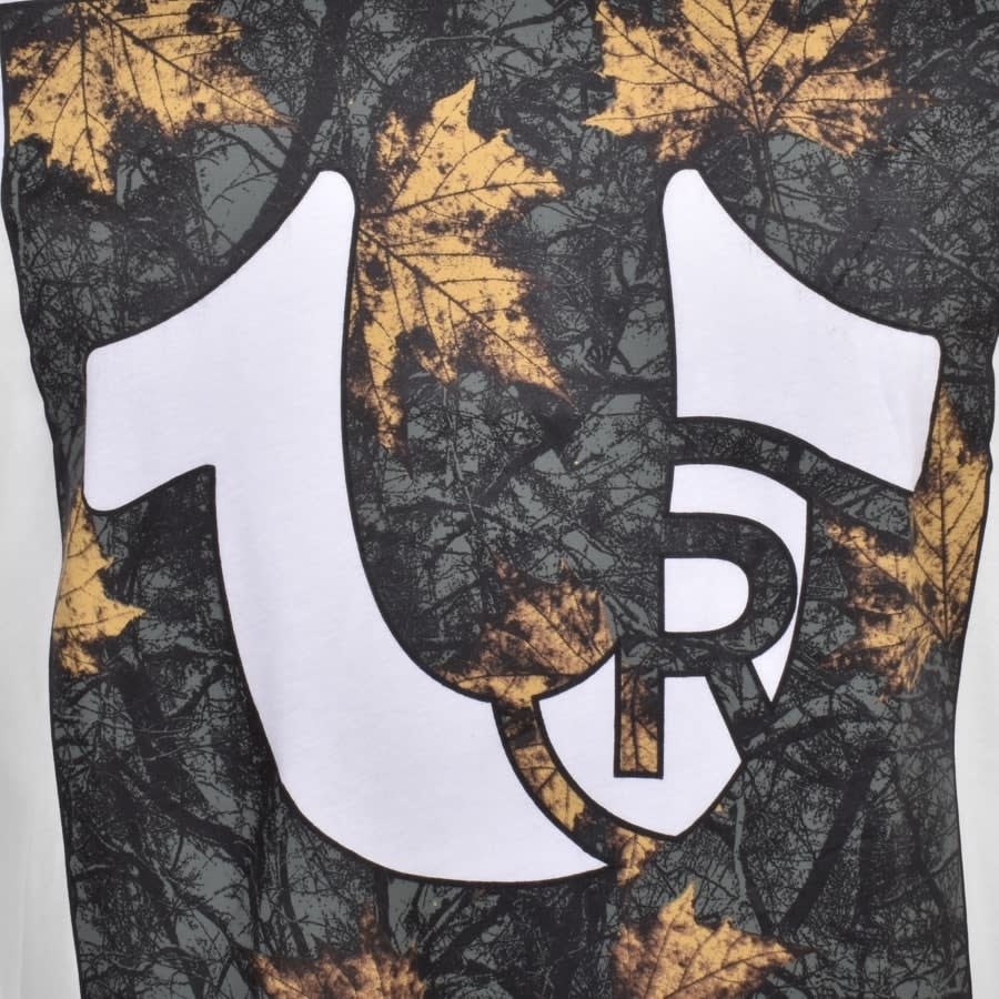 Alternative Image for ProductTrue Religion Relaxed Leaftree T Shirt White3