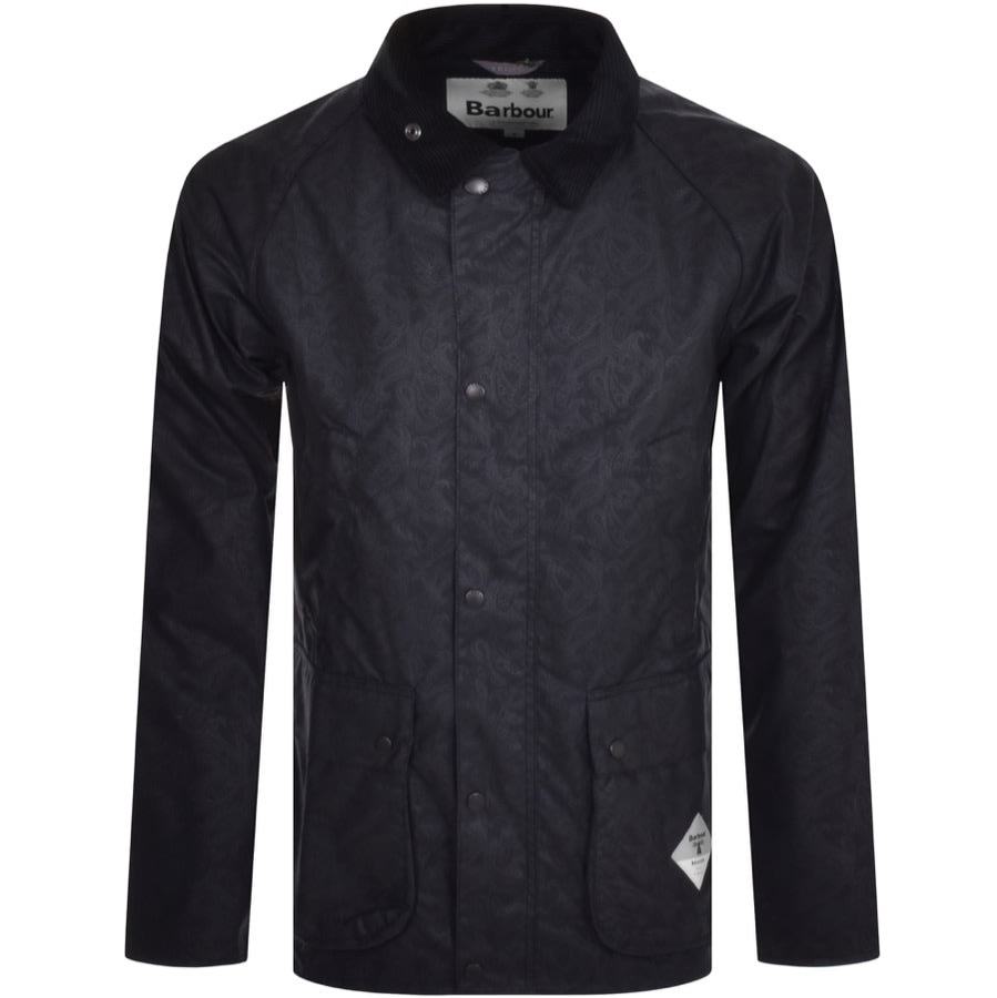Barbour Beacon Paisley Bedale Jacket Navy | Mainline Menswear