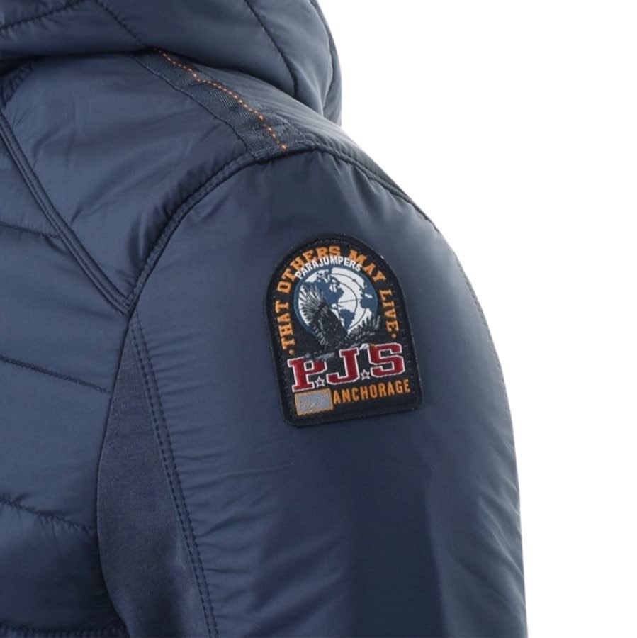 Alternative Image for ProductParajumpers Gordon Hybrid Hooded Jacket Blue3