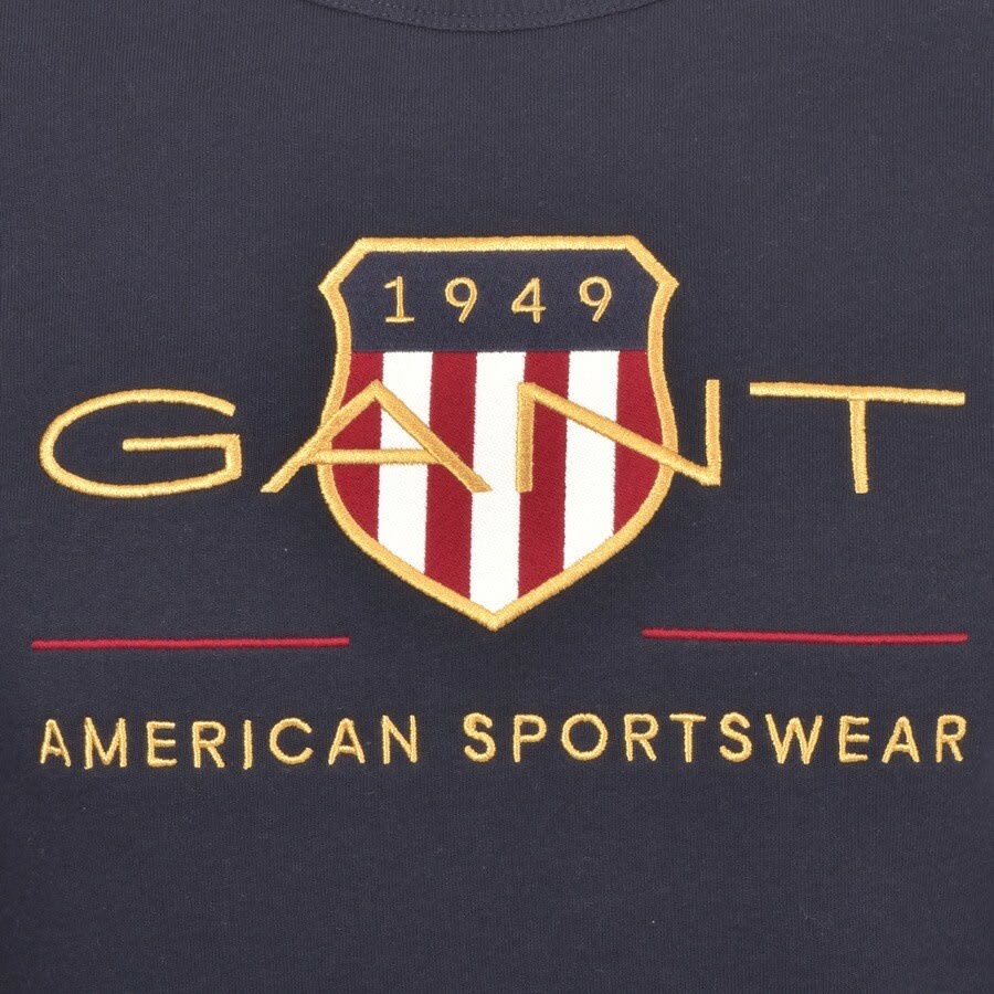 Alternative Image for ProductGant Archive Shield Logo Sweatshirt Navy3