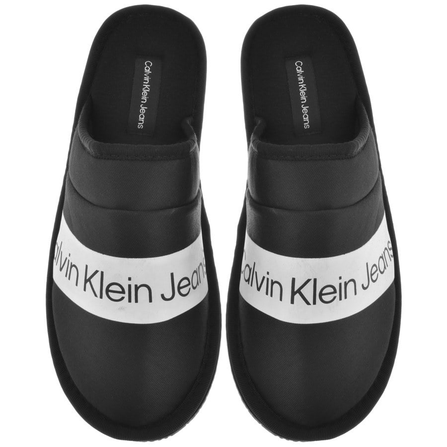 Kollega erindringer venskab Calvin Klein Jeans Slippers Black | Mainline Menswear Australia
