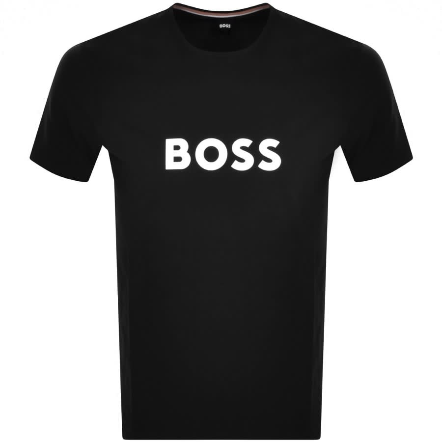BOSS Bodywear Logo T Shirt Black | Mainline Menswear