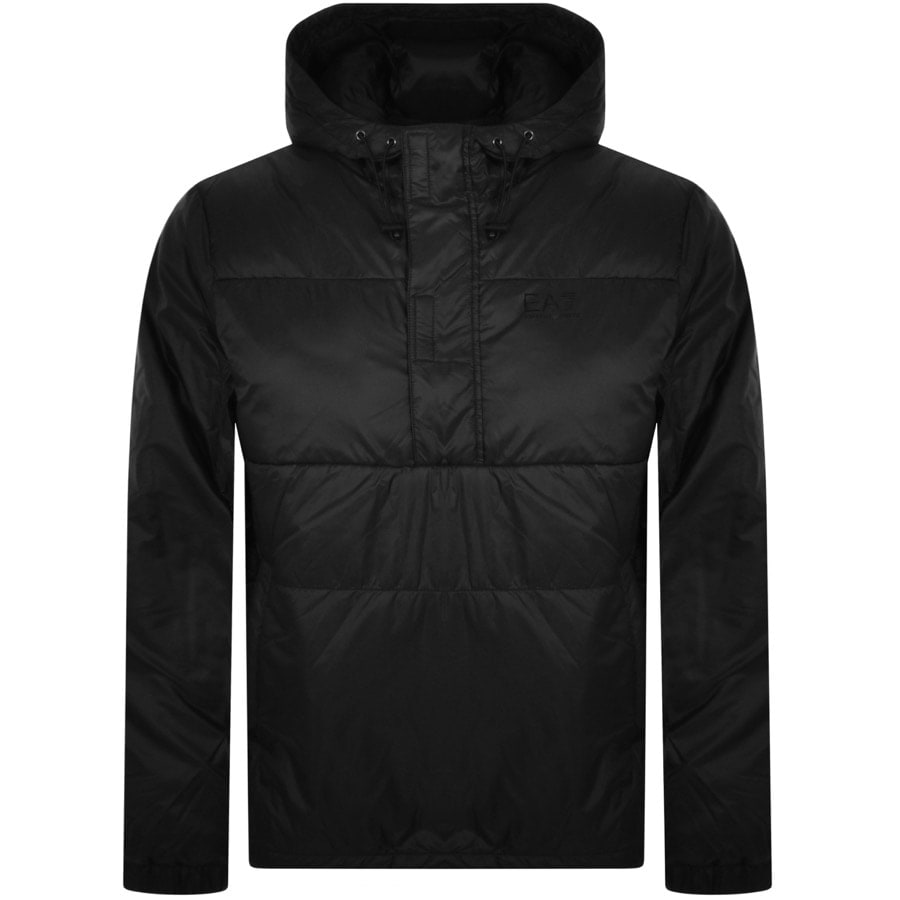 EA7 Emporio Armani Quilted Bomber Jacket Black
