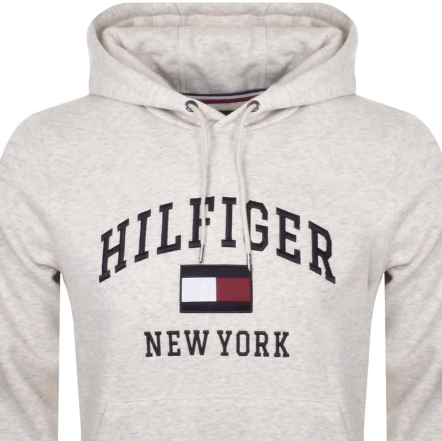 Tommy Hilfiger Varsity Hoodie Grey Mainline Menswear Canada