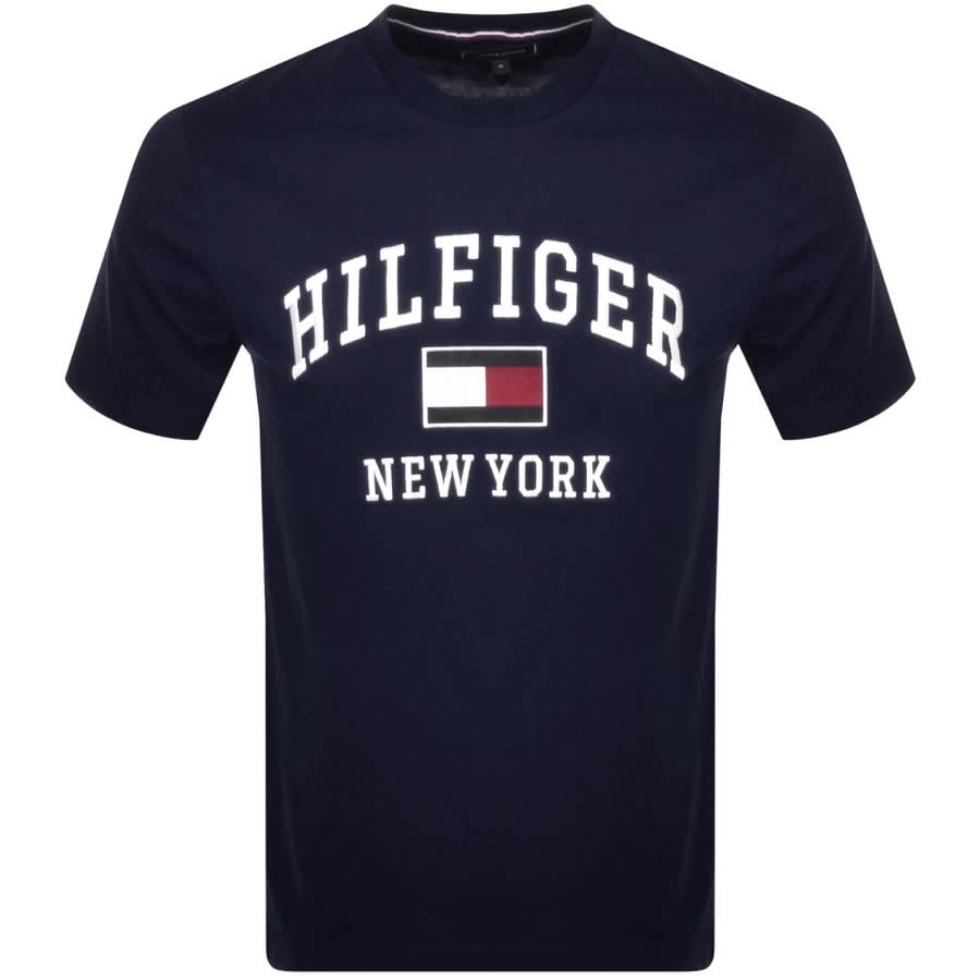Main Product Image for Tommy Hilfiger Modern Varsity T Shirt Navy