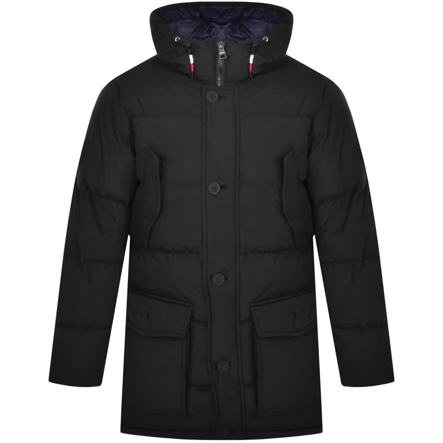 Tommy Hilfiger Essential Rockie Parka Jacket Black | Mainline Menswear  Denmark