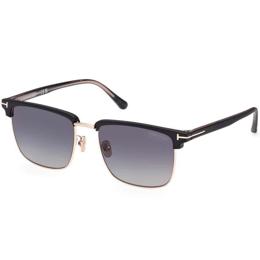 Tom Ford Hudson Sunglasses Black | Mainline Menswear Australia
