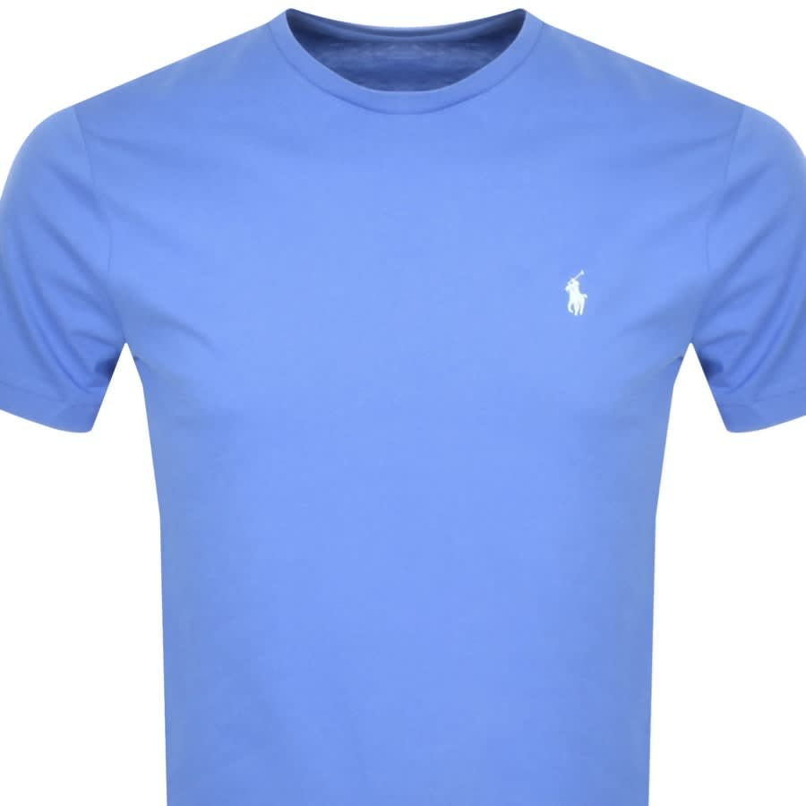 Alternative Image for ProductRalph Lauren Crew Neck Slim Fit T Shirt Blue2