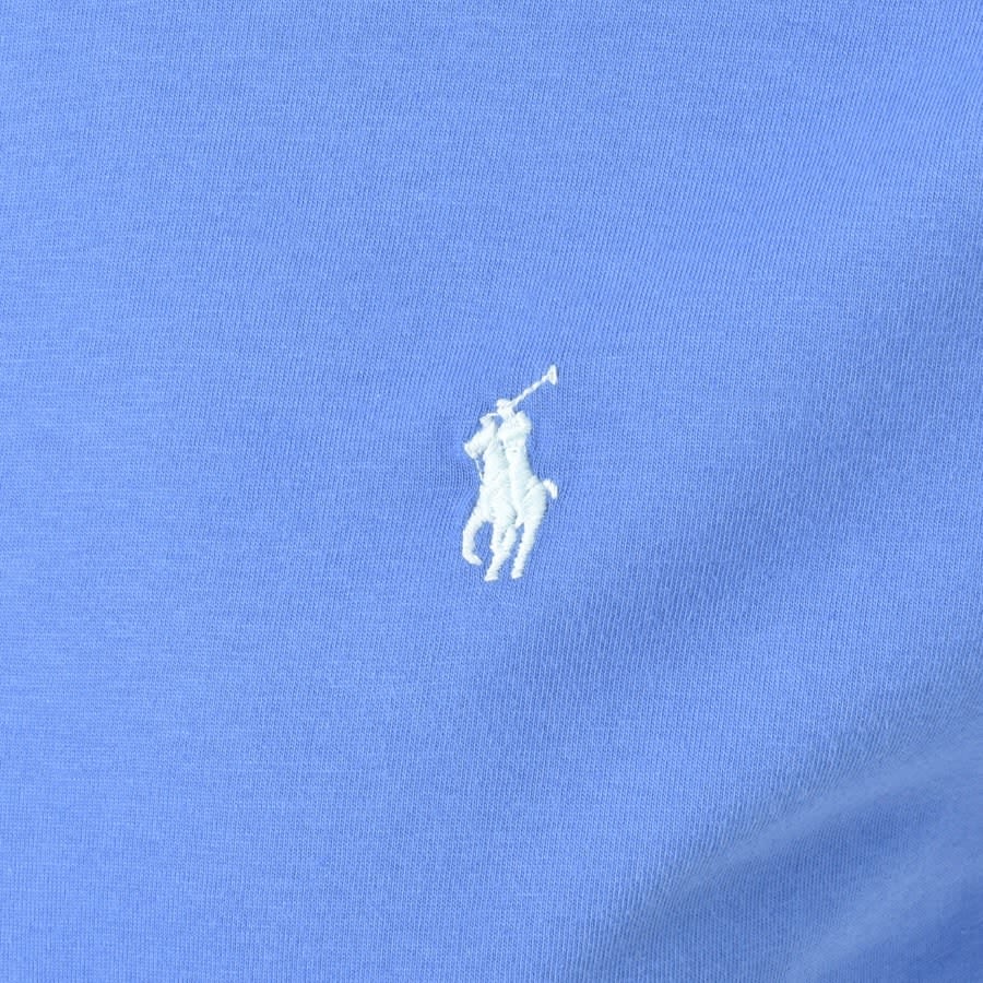 Alternative Image for ProductRalph Lauren Crew Neck Slim Fit T Shirt Blue3