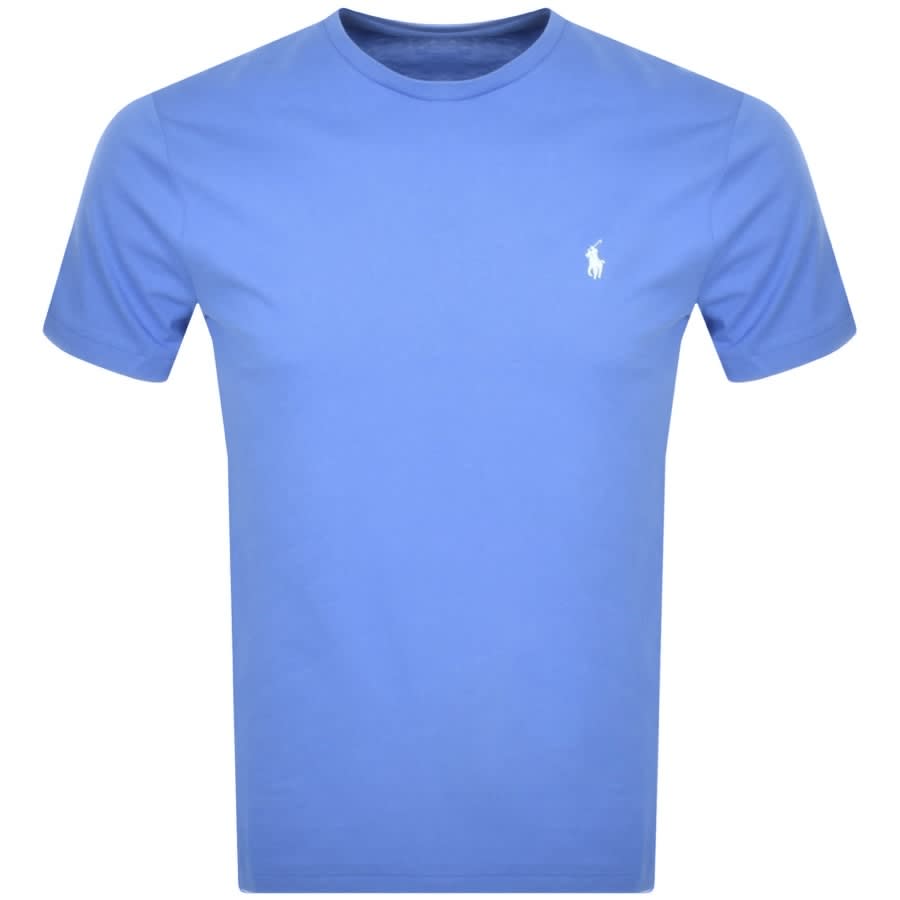 Main Product Image for Ralph Lauren Crew Neck Slim Fit T Shirt Blue