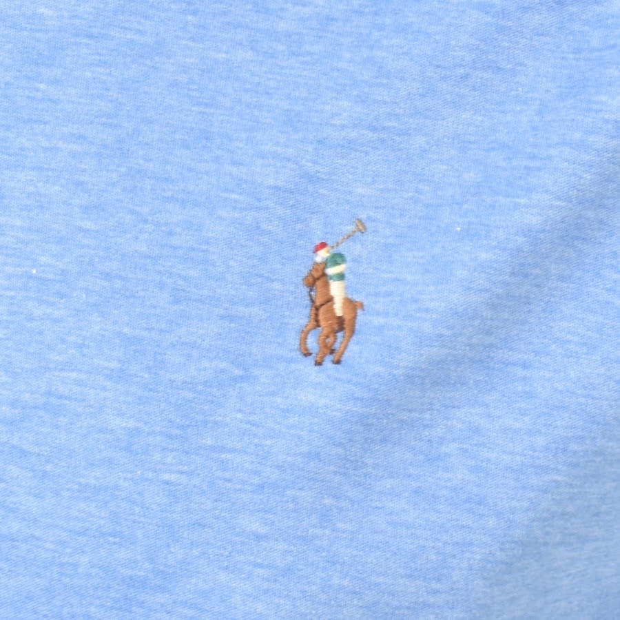 Alternative Image for ProductRalph Lauren Slim Fit Polo T Shirt Blue3