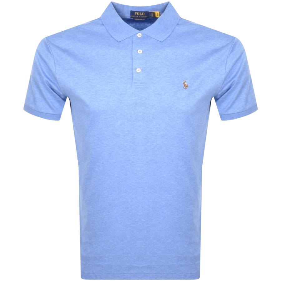Main Product Image for Ralph Lauren Slim Fit Polo T Shirt Blue