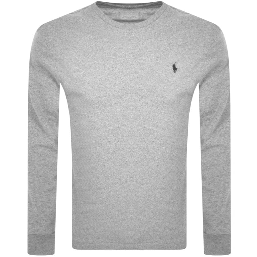Ralph Lauren Long Sleeved T Shirt Grey | Mainline Menswear